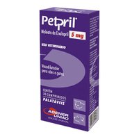 Vasodilatador Agener União Petpril 30 Comprimidos - 5 Mg