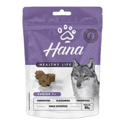 Petisco Hana Healthy Life Snacks Senior 7+ Envelhecimento Saudável para Cães Petisco Hana Healthy Life Snacks Senior 7+ Envelhecimento Saudável para Cães