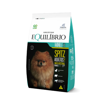Ração Seca Equilíbrio Spitz Frango Para Cães Adultos Mini - 2,5kg Ração Seca Equilíbrio Spitz Frango Para Cães Adultos Mini - 2,5kg