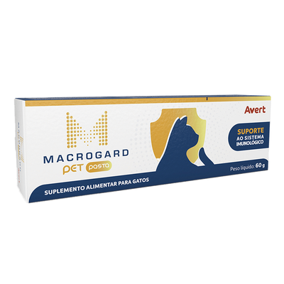 Suplemento Alimentar Avert Macrogard Pet Pasta para Gatos Suplemento Alimentar Avert Macrogard Pet Pasta para Gatos