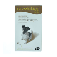 Antipulgas E Carrapatos Zoetis Revolution 12% Para Cães De 5 A 10 Kg - 60 Mg
