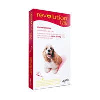 Antipulgas E Carrapatos Zoetis Revolution 12% Para Cães De 10 A 20 Kg - 120 Mg