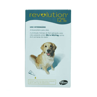 Antipulgas E Carrapatos Zoetis Revolution 12% Para Cães De 20 A 40 Kg - 240 Mg