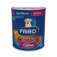 Ração Úmida Lata Faro Carne para Cães Filhotes