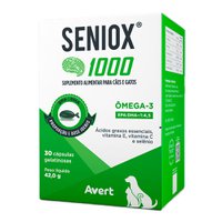 Suplemento Avert Seniox Com 30 Cápsulas - 1000 Mg