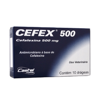Antimicrobiano Cepav Cefex - 500 Mg - 10 Comprimidos