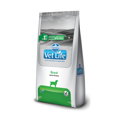 Ração Seca Farmina Vet Life Natural Renal Para Cães Adultos Com Insuficiência Renal - 2 Kg Ração Seca Farmina Vet Life Natural Renal Para Cães Adultos Com Insuficiência Renal - 2 Kg