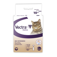 Antipulgas Ceva Vectra Para Gatos Até 10 Kg - 1 Ml Antipulgas Ceva Vectra Para Gatos Até 10 Kg - 1 Ml
