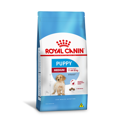 Ração Royal Canin Medium Junior Para Cães Filhotes De Raças Médias De 2 A 12 Meses De Idade - 2.5 Kg Ração Royal Canin Medium Junior Para Cães Filhotes De Raças Médias De 2 A 12 Meses De Idade - 2.5 Kg