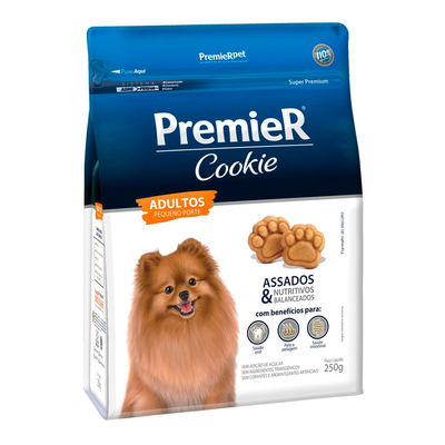 Biscoito PremieR Cookie Original para Cães Adultos Raças Pequenas Biscoito PremieR Cookie Original para Cães Adultos Raças Pequenas