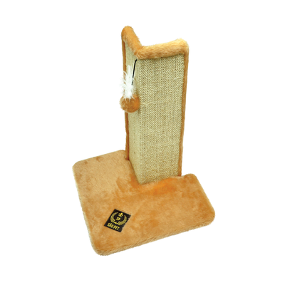 Brinquedo Arranhador São Pet Protector Bege para Gatos Brinquedo Arranhador São Pet Protector Bege para Gatos