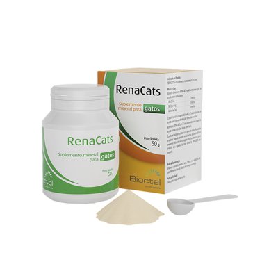 Suplemento Mineral Bioctal RenaCats para Gatos Suplemento Mineral Bioctal RenaCats para Gatos