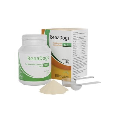 Suplemento Mineral Bioctal RenaDogs para Cães Suplemento Mineral Bioctal RenaDogs para Cães