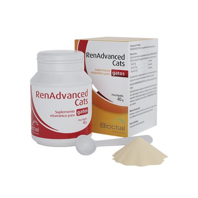 Suplemento Vitamínico Bioctal RenAdvanced Cats para Gatos Suplemento Vitamínico Bioctal RenAdvanced Cats para Gatos