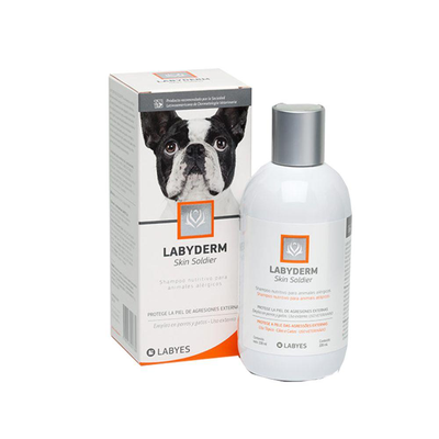 Shampoo Labyes Labyderm Skin Soldier para Cães e Gatos Shampoo Labyes Labyderm Skin Soldier para Cães e Gatos