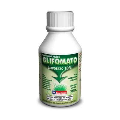 Herbicida Líquido Insetimax Glifomato para Jardinagem Amadora - 100ml Herbicida Líquido Insetimax Glifomato para Jardinagem Amadora - 100ml