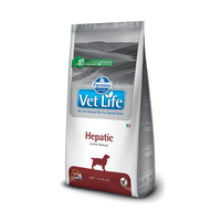 Ração Seca Farmina Vet Life Natural Hepatic Para Cães Com Insuficiência Hepática - 2 Kg