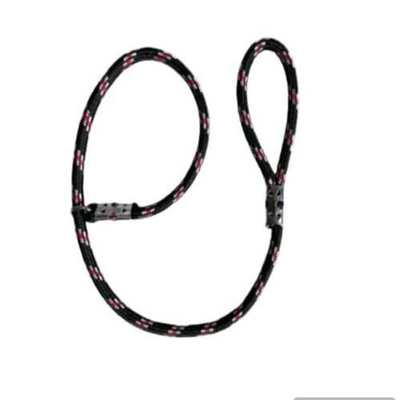 Enforcador Multipatas Corda Grossa Preta para Cães - 1,5m Enforcador Multipatas Corda Grossa Preta para Cães - 1,5m
