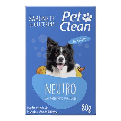 Sabonete Pet Clean Neutro para Cães e Gatos Sabonete Pet Clean Neutro para Cães e Gatos