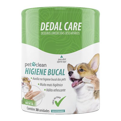 Dedal Care Pet Clean Higiene Bucal de Cães e Gatos Dedal Care Pet Clean Higiene Bucal de Cães e Gatos
