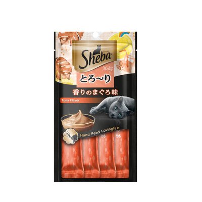 Petisco Sheba Cremoso Sabor Atum para Gatos Adultos Petisco Sheba Cremoso Sabor Atum para Gatos Adultos