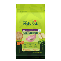 Ração Seca Guabi Natural Frango e Arroz Integral para Cães Adultos Porte Médio