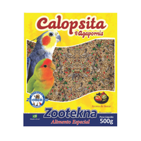 Ração Zootekna Mistura Balanceada De Sementes Para Agapórnis E Calopsita - 500 G