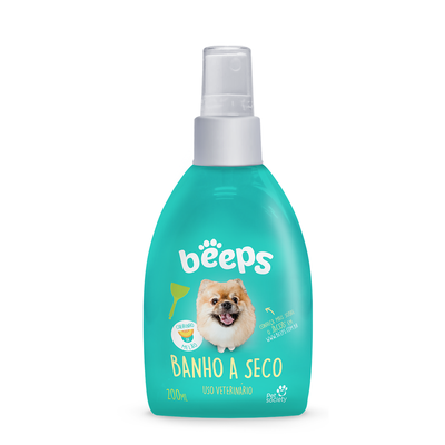 Banho a Seco Pet Society Beeps para Cães e Gatos Banho a Seco Pet Society Beeps para Cães e Gatos