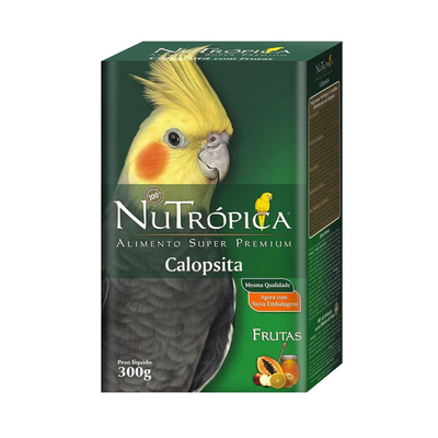 Ração Nutrópica Super Premium Extrusados & Frutas para Calopsita Ração Nutrópica Super Premium Extrusados & Frutas para Calopsita