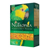 Ração Nutrópica Super Premium Extrusados & Frutas para Papagaio