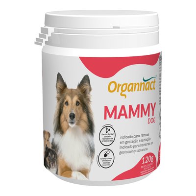 Suplemento Alimentar Organnact Mammy Dog para Fêmeas - 120g Suplemento Alimentar Organnact Mammy Dog para Fêmeas - 120g