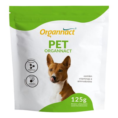 Suplemento Vitamínico Pet Organnact para Cães - 125g Suplemento Vitamínico Pet Organnact para Cães - 125g