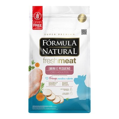 Ração Seca Fórmula Natural Fresh Meat Frango para Cães Adultos Portes Mini e Pequeno Ração Seca Fórmula Natural Fresh Meat Frango para Cães Adultos Portes Mini e Pequeno