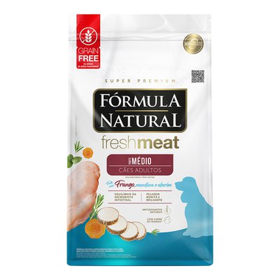 Ração Seca Fórmula Natural Fresh Meat Frango para Cães Adultos Porte Médio Ração Seca Fórmula Natural Fresh Meat Frango para Cães Adultos Porte Médio
