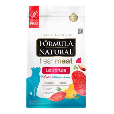 Ração Seca Fórmula Natural Fresh Meat Carne para Gatos Castrados Ração Seca Fórmula Natural Fresh Meat Carne para Gatos Castrados