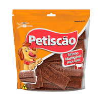 Petisco Bifinho Snack Mastigavel Petisquinho Petiscão Para Cães Carne - 60 G