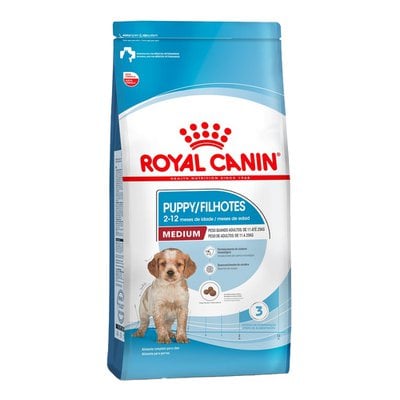 Ração Seca Royal Canin Medium Junior para Cães Filhotes de Raças Médias de 2 a 12 Meses de Idade - 15kg Ração Seca Royal Canin Medium Junior para Cães Filhotes de Raças Médias de 2 a 12 Meses de Idade - 15kg