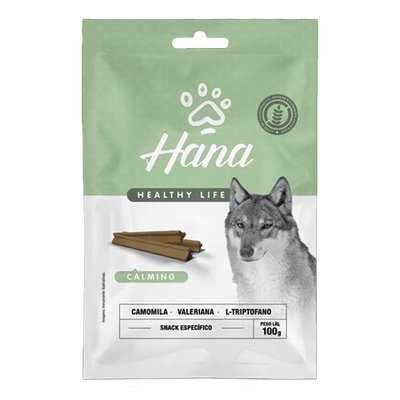 Petisco Hana Healthy Life Snacks Calming Reduz Stress e Ansiedade para Cães Adultos Petisco Hana Healthy Life Snacks Calming Reduz Stress e Ansiedade para Cães Adultos