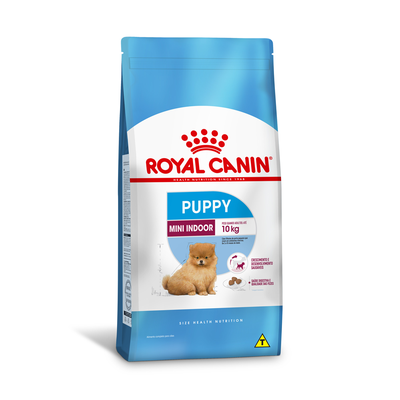 Ração Royal Canin Mini Indoor Junior para Cães Filhotes - 1kg Ração Royal Canin Mini Indoor Junior para Cães Filhotes - 1kg