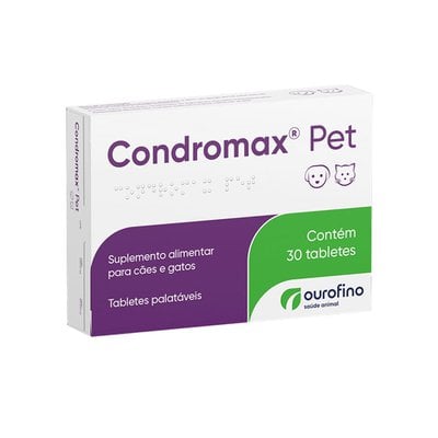Suplemento Alimentar Ourofino Condromax Pet para Cães e Gatos Suplemento Alimentar Ourofino Condromax Pet para Cães e Gatos