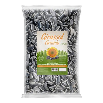 Alimento Zootekna Girassol Graúdo para Pássaros Alimento Zootekna Girassol Graúdo para Pássaros