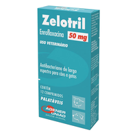 Antibacteriano Agener União Zelotril 50 Mg - 12 Comprimidos