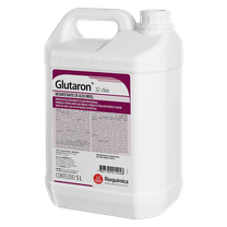 GLUTARON 32 DIAS GALÃO 5 LITROS GLUTARALDEÍDO 2% RIOQUIMICA GLUTARON 32 DIAS GALÃO 5 LITROS GLUTARALDEÍDO 2% RIOQUIMICA