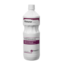 GLUTARON 32 DIAS GLUTARALDEÍDO 2% 1 LITRO RIOQUIMICA GLUTARON 32 DIAS GLUTARALDEÍDO 2% 1 LITRO RIOQUIMICA