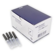 AGULHA MULTIPLA VÁCUO COLETA SANGUE 25X7MM (22G1) PRETO C/100 BD AGULHA MULTIPLA VÁCUO COLETA SANGUE 25X7MM (22G1) PRETO C/100 BD