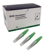 AGULHA MULTIPLA VÁCUO COLETA SANGUE 25X0,8MM 21G VERDE C/100 BD AGULHA MULTIPLA VÁCUO COLETA SANGUE 25X0,8MM 21G VERDE C/100 BD