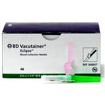AGULHA SEGURANÇA VACUTAINER (COLETA SANGUE VÁCUO) ECLIPSE 30X8 C/48 BD AGULHA SEGURANÇA VACUTAINER (COLETA SANGUE VÁCUO) ECLIPSE 30X8 C/48 BD