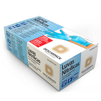LUVA NITRÍLICA SEM TALCO AZUL C/100 DESCARPACK LUVA NITRÍLICA SEM TALCO AZUL C/100 DESCARPACK