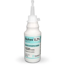 RIOHEX CLOREXIDINA 0,2% SOLUÇÃO AQUOSA ALMOTOLIA 100ML RIOQUIMICA RIOHEX CLOREXIDINA 0,2% SOLUÇÃO AQUOSA ALMOTOLIA 100ML RIOQUIMICA