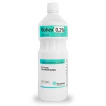 RIOHEX CLOREXIDINA 0,2% SOLUÇÃO AQUOSA 1 LT RIOQUIMICA RIOHEX CLOREXIDINA 0,2% SOLUÇÃO AQUOSA 1 LT RIOQUIMICA